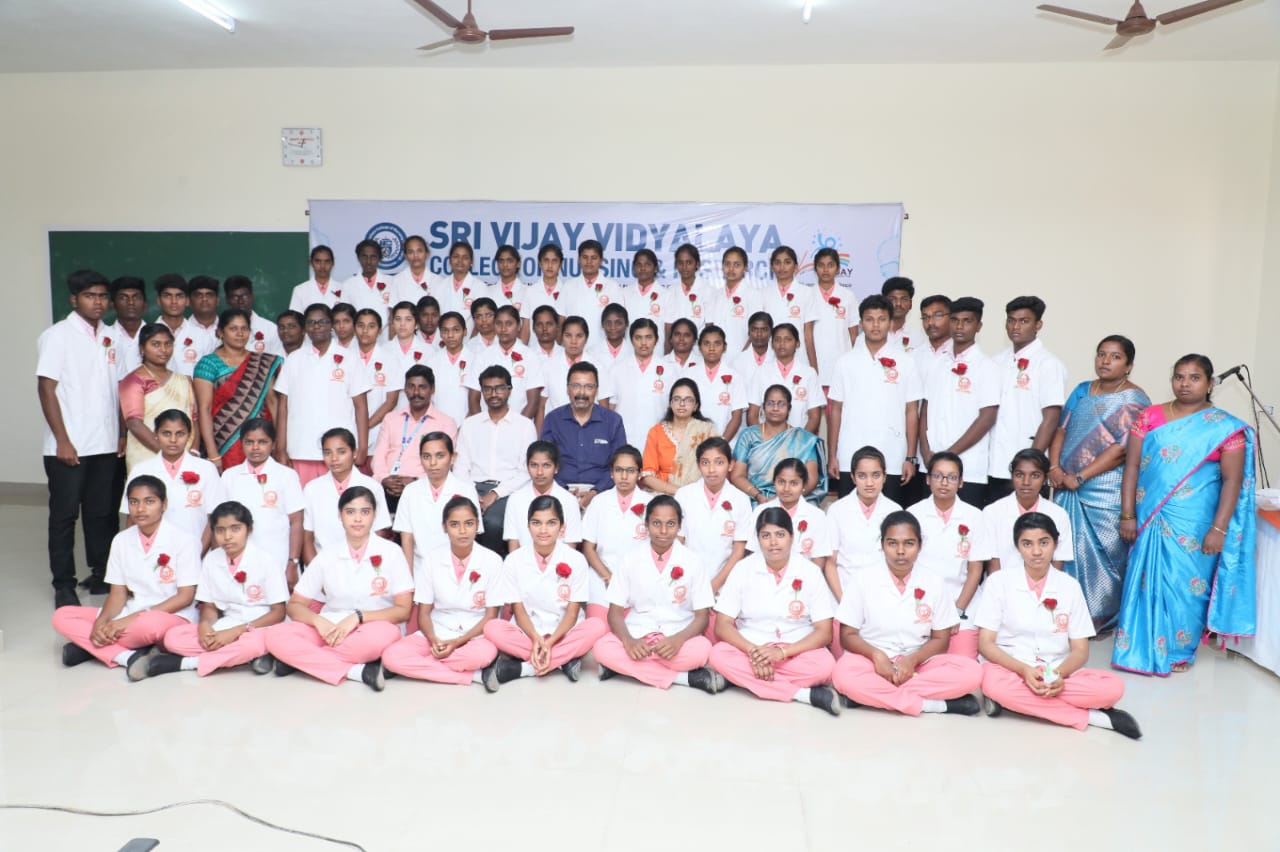 Sri Vijay Vidyalaya nursing practical learning activity